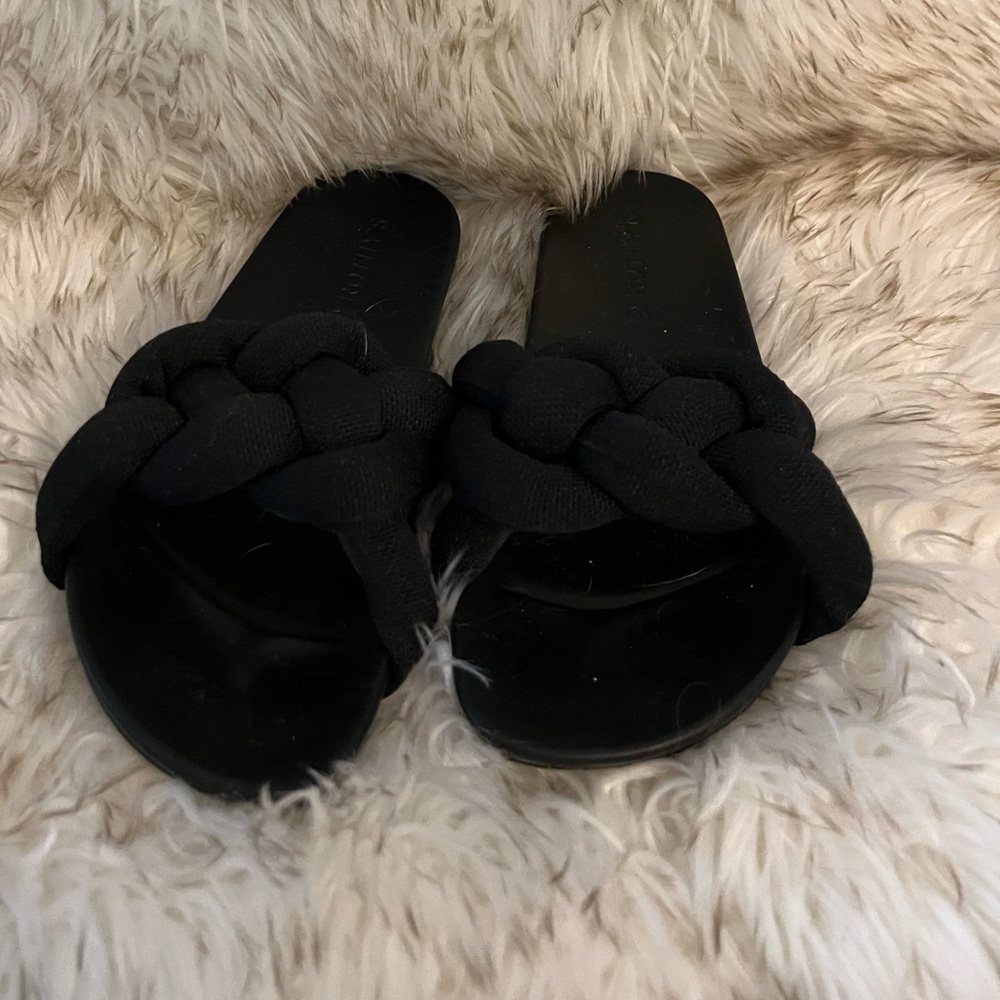 Black Rothy’s Slides - Size 5.5